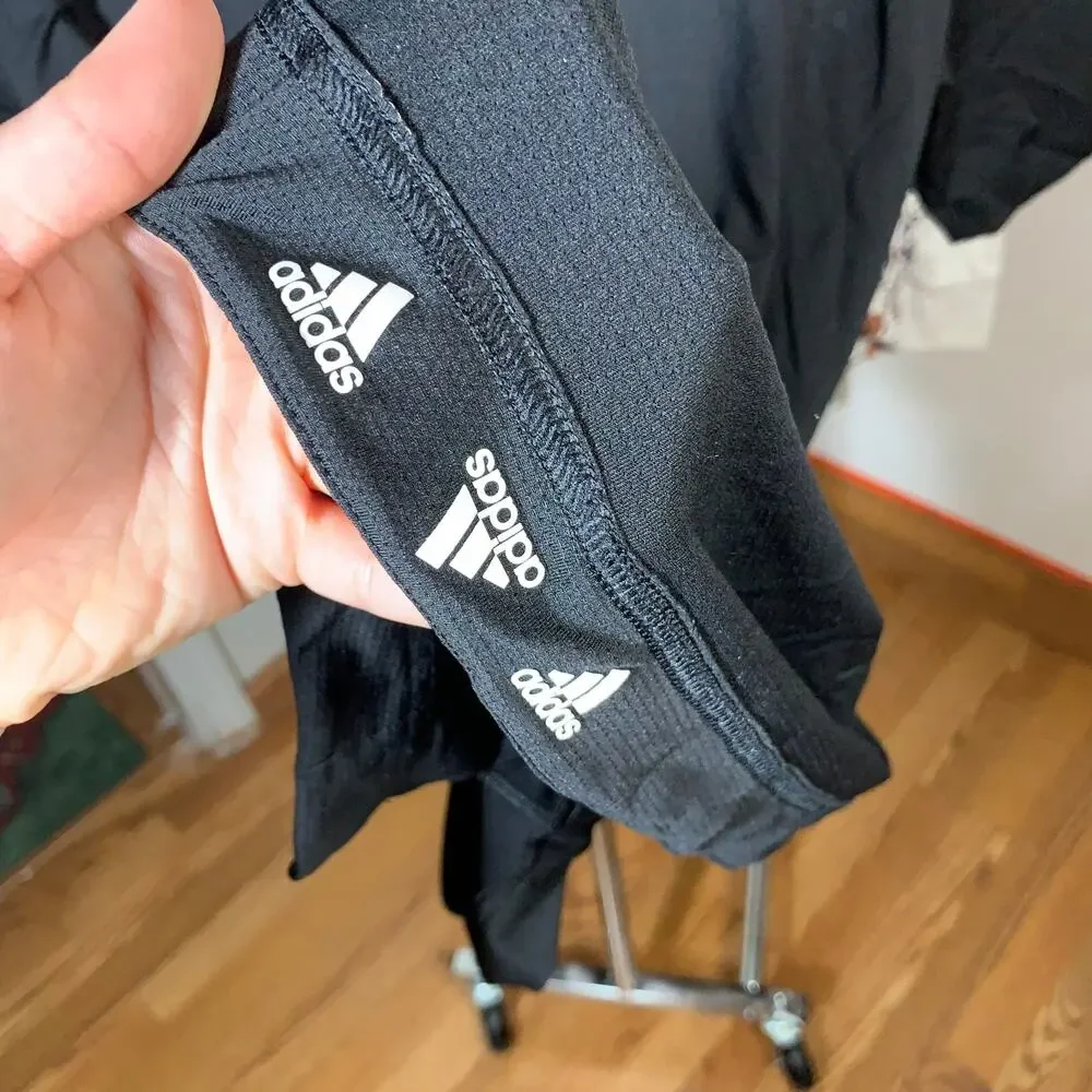 Adidas Primeblue Men's Black Short Sleeve Shrits Size M